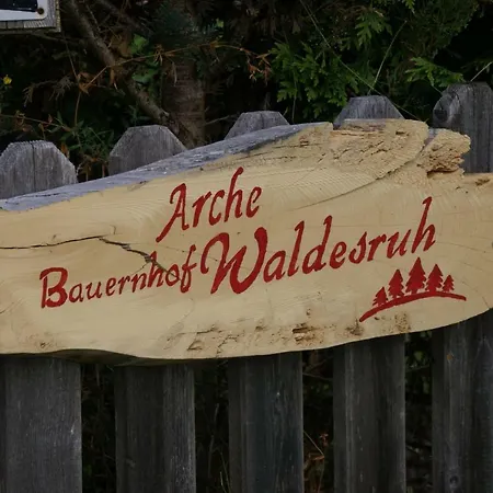 Gospodarstwo agroturystyczne Bio-bauernhof Waldesruh Mit Hofladen *